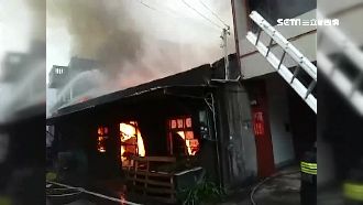 開工前慘遭祝融　百坪圓桌廠付之一炬