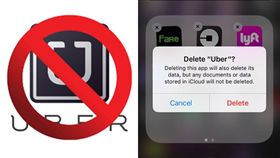 DeleteUber、川普、Uber （圖／翻攝自DeleteUber臉書）
