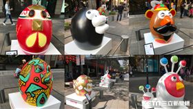 2017新光三越雞年燈展。（圖／記者簡佑庭攝）