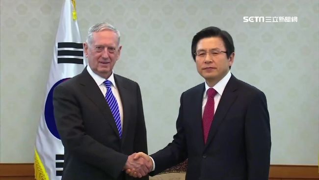 瘋狗防長出訪　軍武先到日韓吃定心丸