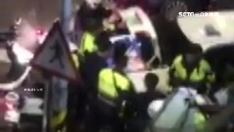 男子違停心虛丟毒　員警壓制假哭求饒