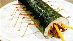 日本,壽司,昆蟲惠方卷　圖／翻攝自朝日新聞