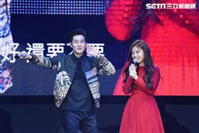 韓國新生代女星金裕貞首度來台舉辦見面會與粉絲相見,歌手周興哲驚喜站台合唱中文歌