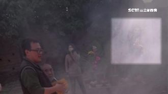 詭！燒紙錢祭祖　煙霧見平頭男掛佛珠