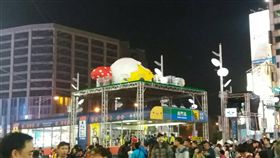 2017台北燈節,北門,中華路,西門町,元宵節,點燈儀式,柯文哲,小奇雞,主燈　圖／記者林敬旻攝影