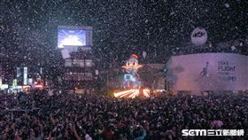 2017台北燈節,元宵節,點燈儀式,小奇雞,主燈　圖／記者林敬旻攝影