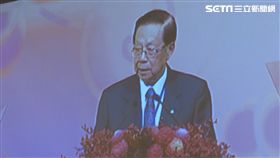 台商春節聯誼會聯，田弘茂。記者盧素梅攝