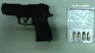 臨檢搜出槍　賓士男瞎掰「故人遺物」