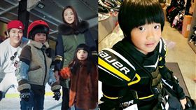 曹格,吳速玲 圖／翻攝自媽咪速玲、曹格臉書