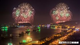 高雄大港花火。（圖／福容提供）