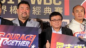 趙士強、棒協秘書長林宗成（資料照／記者王怡翔攝）