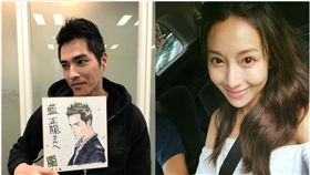 隋棠、藍正龍（圖／翻攝自隋棠、藍正龍臉書）