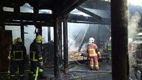 彰化關帝廟,大火　圖／翻攝自魏明谷臉書