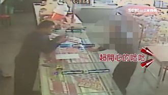 刮刮樂花4千中百萬　男子興奮跳不停