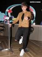 安安大明星會客室- 是元介Jay Shih駕到，未發表的新歌將在節目中首度唱給大家聽。（記者邱榮吉/攝影）