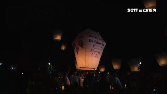 天燈燒完回收8元　居民撿拾月賺三萬