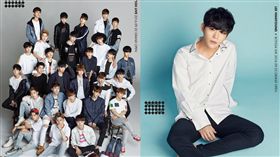 南韓團體少年24，成員李和英頻頻爆出醜聞。（合成圖／翻攝自少年24臉書）