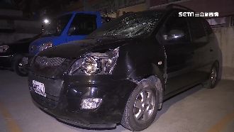 汽機車對撞　女酒駕被逮、騎士逃逸