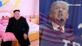 金正恩、川普／北韓中央通訊社、資料照