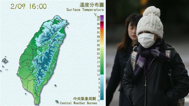 會更冷！鄭明典：今晚第一波低溫探底