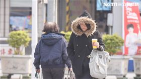 冬天,寒流,冷氣團,冷鋒,天氣,氣溫,低溫,急凍 圖／記者林敬旻攝