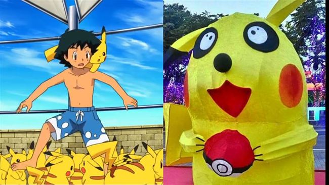 小智不給睡？皮卡丘花燈爆瘦露黑眼圈