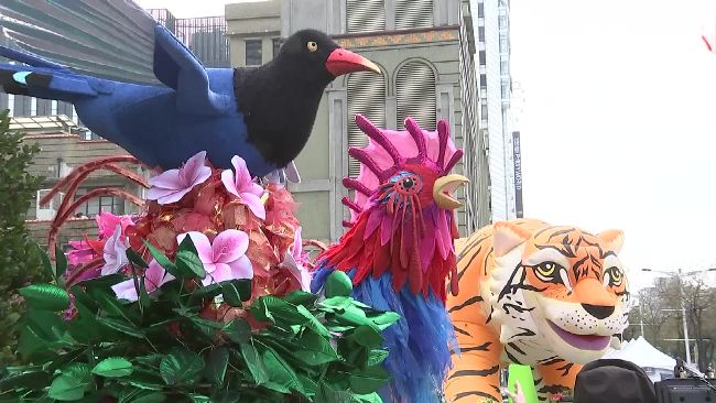 送花車給雲林　柯P同台李進勇破不合