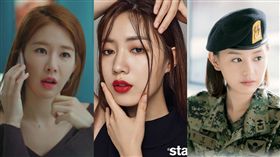 圖翻攝自韓網 柳和榮 金智媛 劉仁娜