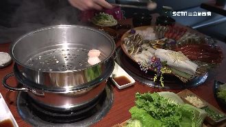 春雞一鍋三吃　雞湯貝蝦一次「暖身」