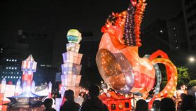 2017台北燈節,元宵節,點燈儀式,　圖／記者林敬旻攝影