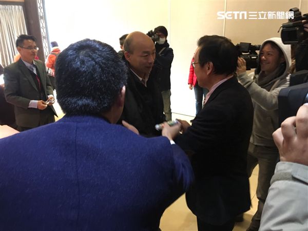 台北農產總經理韓國瑜、吳敦義 圖/記者陳彥宇攝影