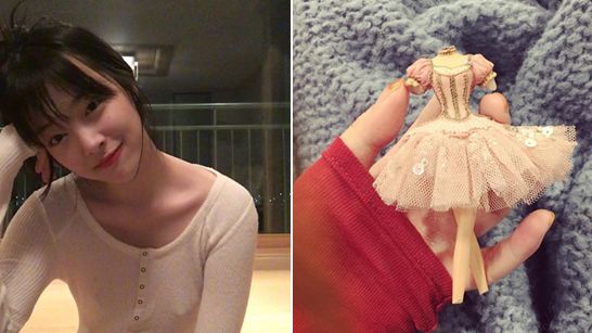 雪莉曬斷頭娃娃照　挨轟「心理變態」