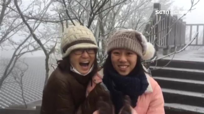 合歡山雪花片片　高山可望再降雪