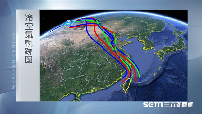 冷空氣+輻射冷卻影響　晝夜恐更冷