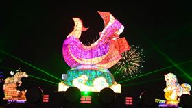 台灣燈會　平溪天燈　圖／中央社
