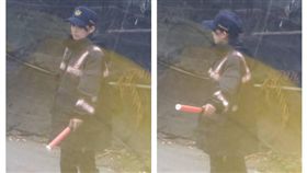 正美女警、九如派出所(圖/翻攝自聯結車 大貨車 大客車 拉拉隊 運輸業 照片影片資訊分享團 臉書)
