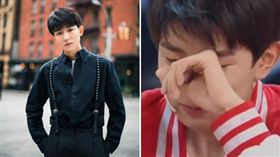 王源在節目中淚崩。（圖／翻攝自王源微博）