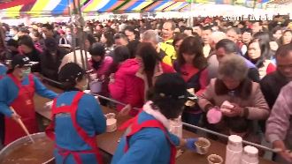 紫南宮吃丁酒　10萬份麻油雞超暖胃