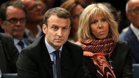 法國,總統,參選,馬卡龍,妻子（圖／美聯社／達志影像）