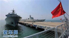 中國大陸海軍南海艦隊前往南海。（圖／翻攝新華網）