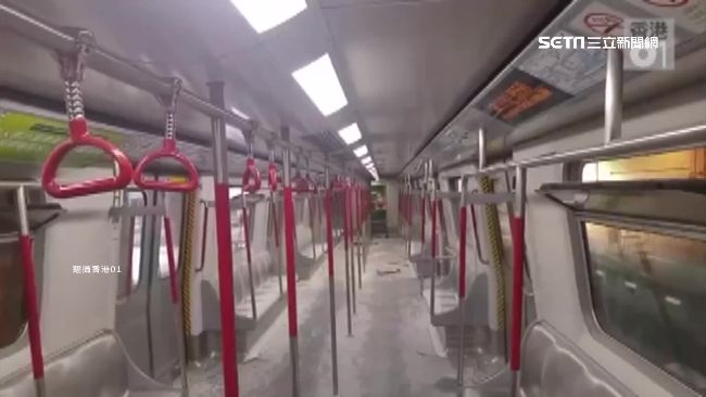 港鐵被縱火車廂首曝光　無監視器挨轟