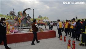 台灣燈會燈王燒毀！雲林縣政府：靜電效應導致漏電起火 