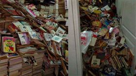 高雄地震，網友房間的書被震垮／爆料公社