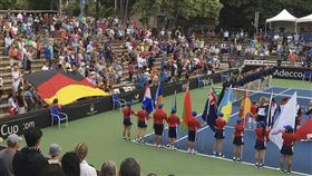 聯邦盃（FED CUP）女網賽2017年2月在夏威夷舉行。網球,德國,（圖／美聯社／達志影像）