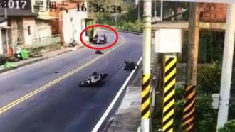 八旬老婦過馬路回家　慘遭重機撞死