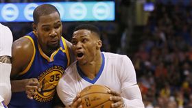 ▲杜蘭特與衛斯特布魯克（圖／美聯社／達志影像）