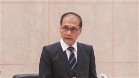 監察院長張博雅23日率全體監察委員巡察行政院，院長林全發表簡報。 圖／記者林敬旻攝