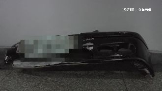 衝撞洗車廠肇逃　車牌遺留現場成鐵證
