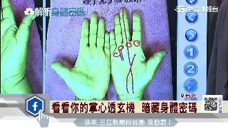 手心裡的秘密！觀察掌紋看透「心肝」