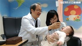 口服輪狀病毒疫苗示意圖。（圖／台北市衛生局提供）